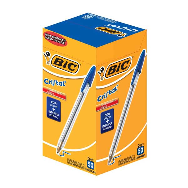 Canetas BIC Crystal